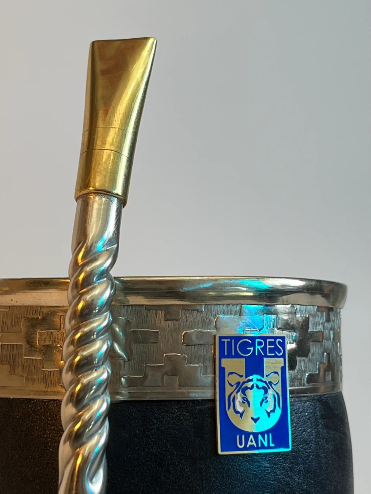 Mate Imperial con Placa de Bronce Club Tigres