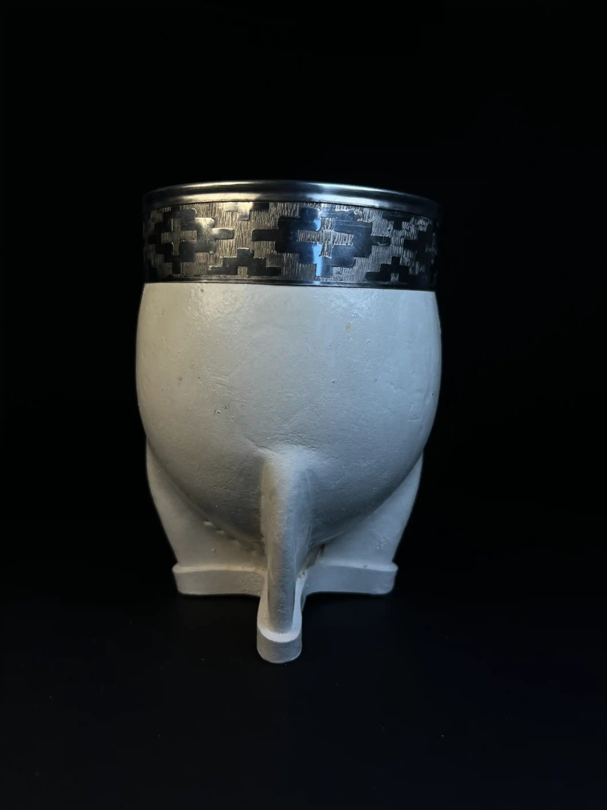 Mate Imperial interior Acero con base de Cuero