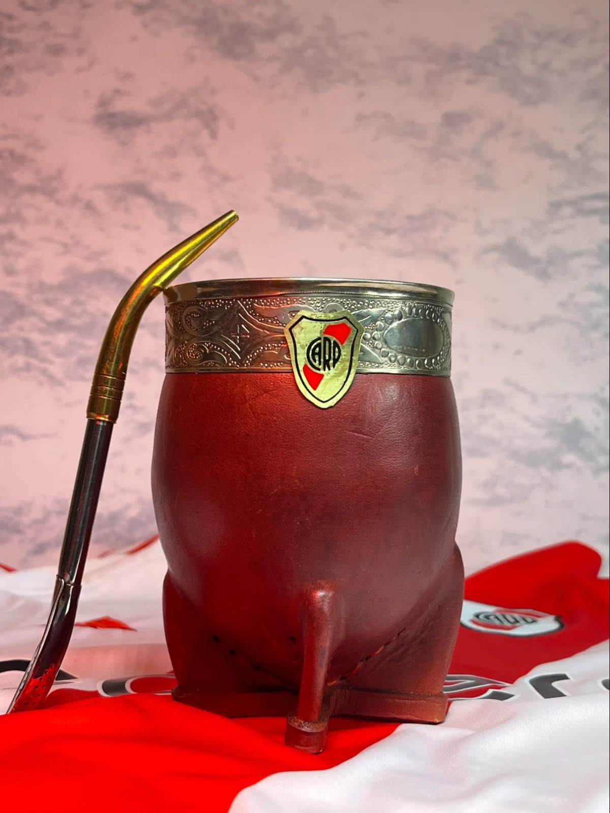 Mate Imperial con Aplique de Bronce River Plate